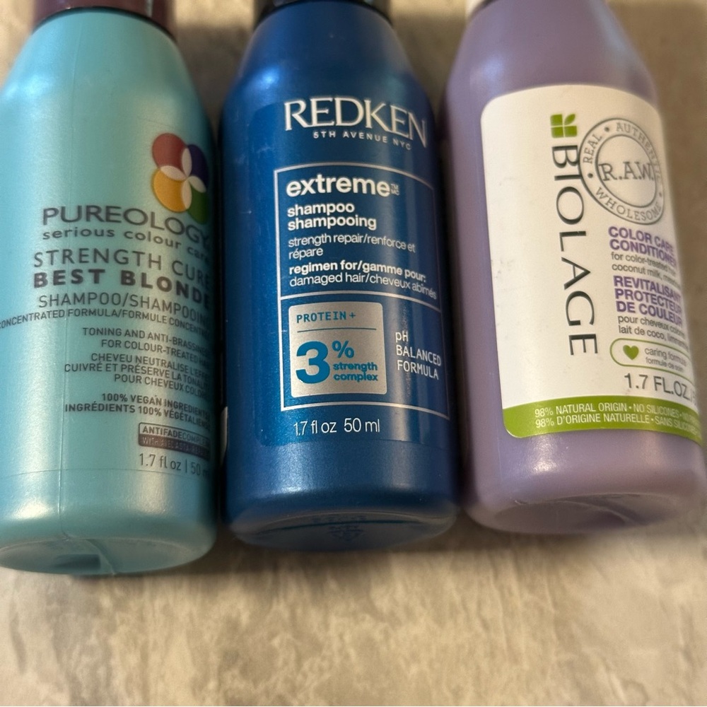 Pureology Strength Cure Shampoo Redken Extreme Shampoo Biolage Color Care - Picture 2 of 3